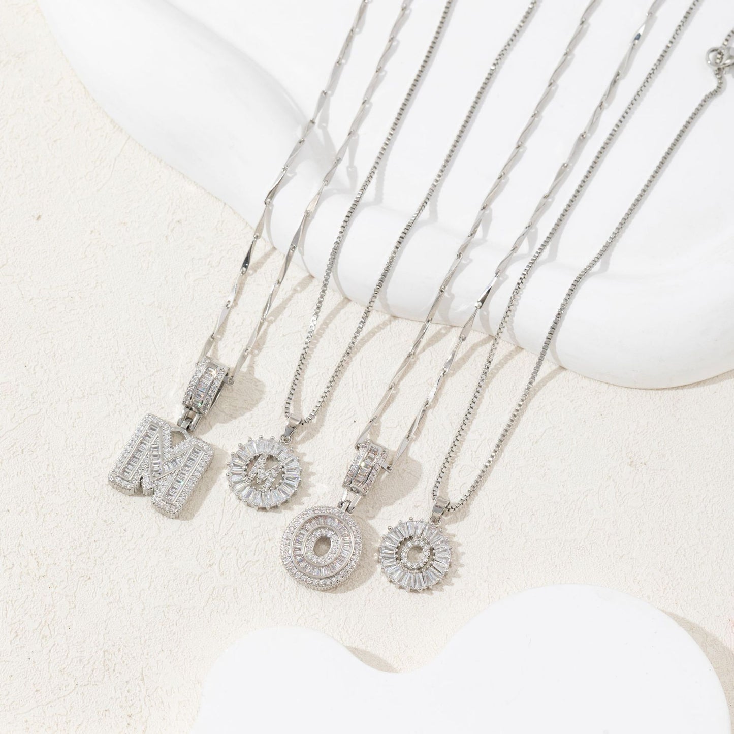 letter pendant necklace