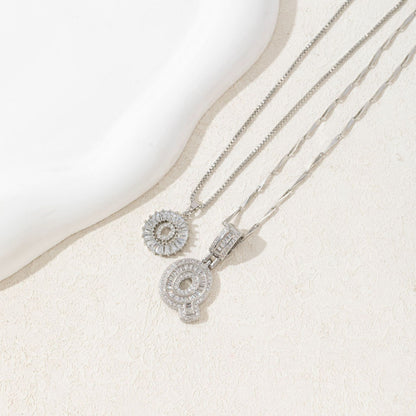 letter pendant necklace