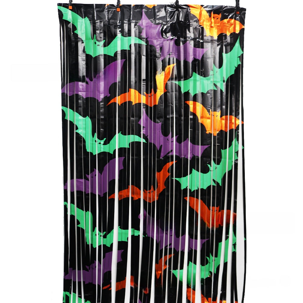 Halloween Party Decoration Rain Silk Curtain
