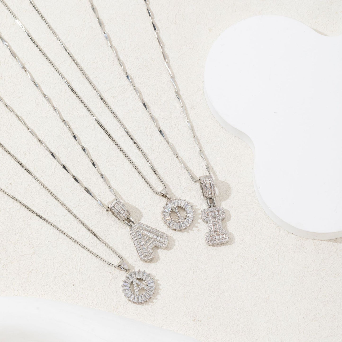letter pendant necklace