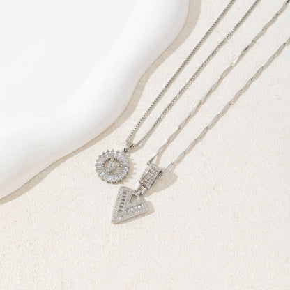 letter pendant necklace
