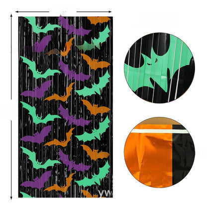 Halloween Party Decoration Rain Silk Curtain