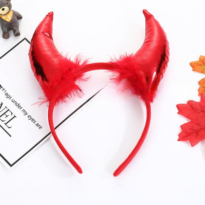 Halloween Decoration Devil Horn Headband