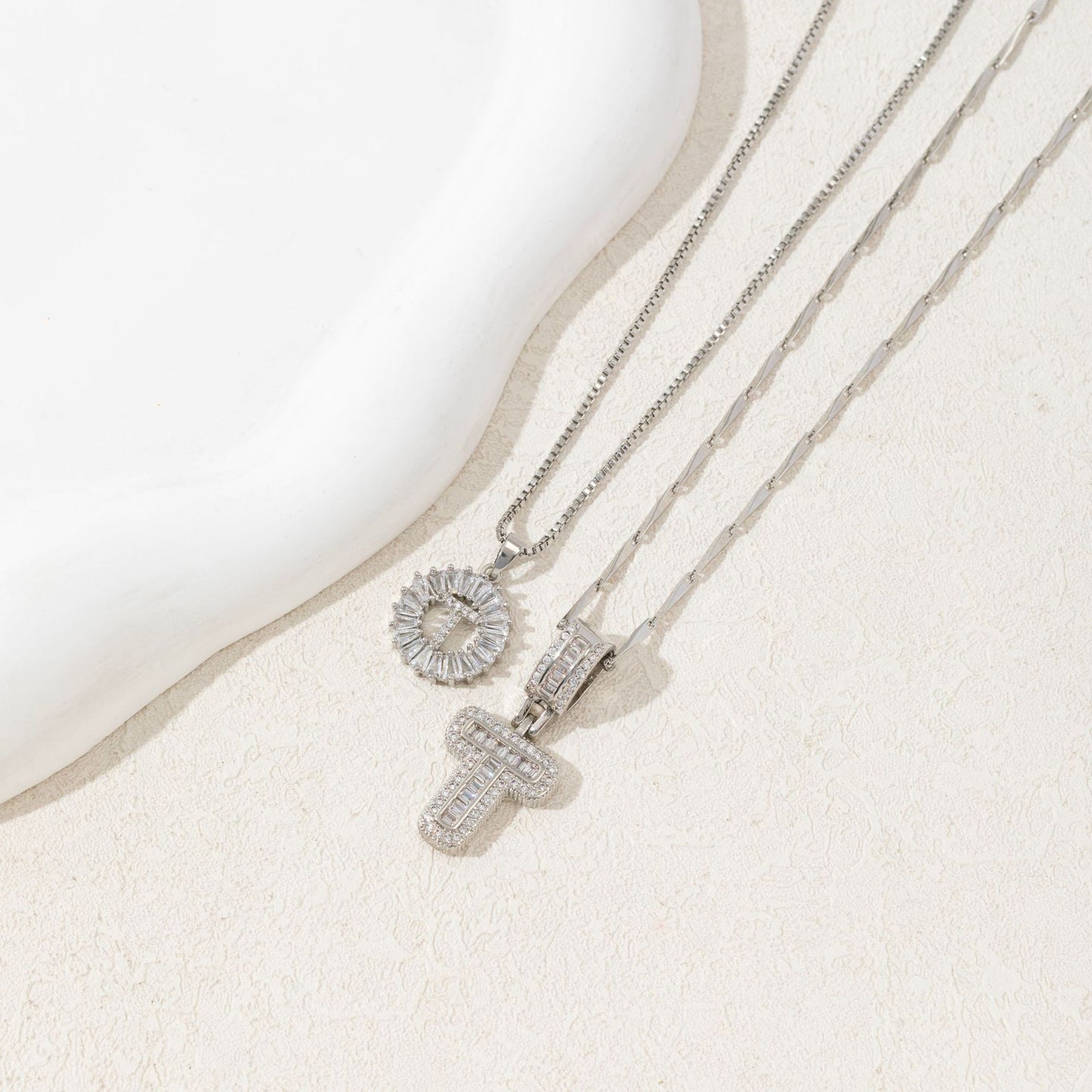 letter pendant necklace