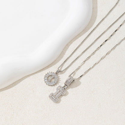 letter pendant necklace