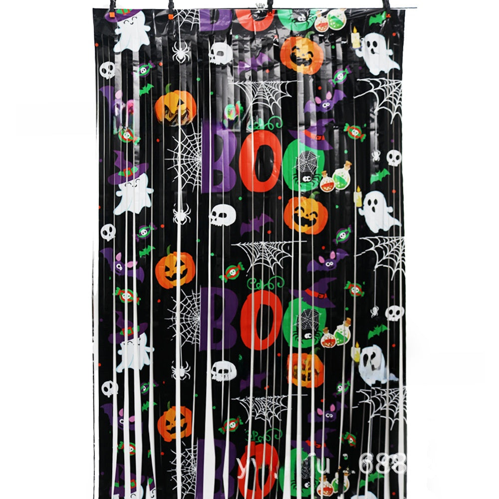 Halloween Party Decoration Rain Silk Curtain